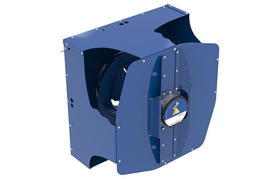 Центробежные вентиляторы ZAbluefin с высокоэффективным моулем HR