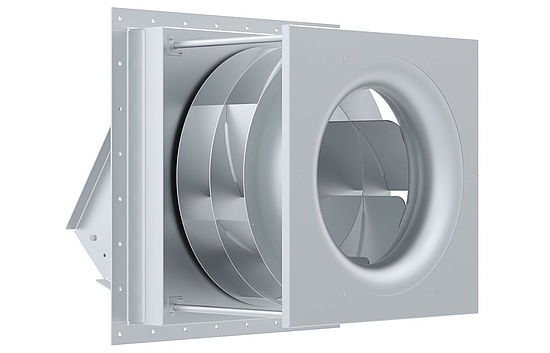 Встроенный вентилятор, изолированный без корпуса