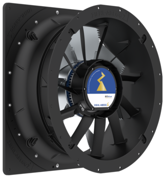 Осевой вентилятор ZIEHL-ABEGG FE2owlet mit ZAplus - ZN063-ZIQ.GG.V7P3