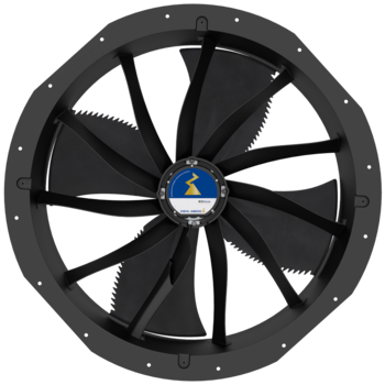 Осевой вентилятор ZIEHL-ABEGG FE2owlet mit ZAplus - ZN091-ZIL.DG.V4P3