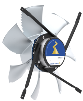 Осевой вентилятор ZIEHL-ABEGG FE2owlet - FN071-ZID.GL.A7P4