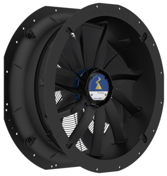 Осевой вентилятор ZIEHL-ABEGG FE2owlet mit ZAplus - ZN063-6IL.BD.V7P2