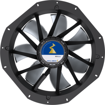 Осевой вентилятор ZIEHL-ABEGG FE2owlet mit ZAplus - ZN071-ZIH.GL.V7P4