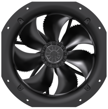 Осевой вентилятор ZIEHL-ABEGG FE2owlet mit ZAplus - ZN045-SDL.4F.V7P1