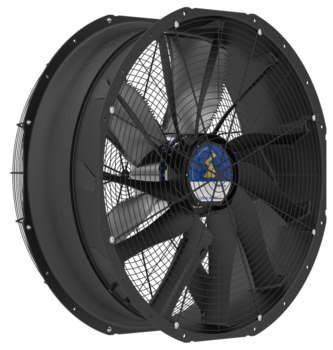 Осевой вентилятор ZIEHL-ABEGG FE2owlet mit ZAplus - ZN100-ZIL.GQ.V5P1