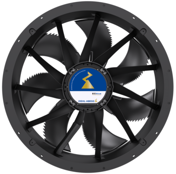 Осевой вентилятор ZIEHL-ABEGG FE2owlet mit ZAplus - ZN080-ZIL.GG.V7P3