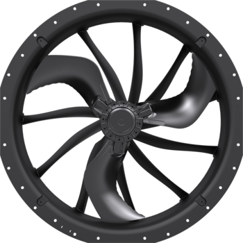 Осевой вентилятор ZIEHL-ABEGG FFowlet mit ZAplus - ZF091-6DL.6F.V3P2