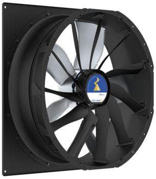 Осевой вентилятор ZIEHL-ABEGG FE2owlet mit ZAplus - ZN100-ZIQ.GL.V5P1