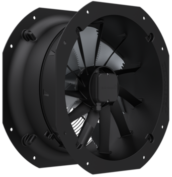 Осевой вентилятор ZIEHL-ABEGG FE2owlet mit ZAplus - ZN045-4EL.4I.V7P1