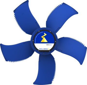 Осевой вентилятор ZIEHL-ABEGG FE2owlet - FN091-ZIQ.GQ.A5P1