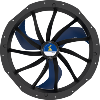 Осевой вентилятор ZIEHL-ABEGG FFowlet mit ZAplus - ZF091-ZIL.DG.V3P1