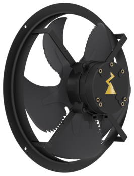 Осевой вентилятор ZIEHL-ABEGG FE2owlet - FN023-4QE.UA.V5P3