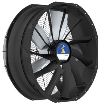 Осевой вентилятор ZIEHL-ABEGG FE2owlet mit ZAplus - ZN100-ZIL.GL.V5P1