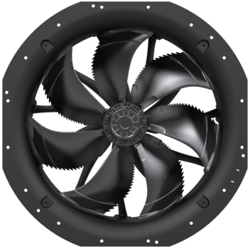 Осевой вентилятор ZIEHL-ABEGG FE2owlet mit ZAplus - ZN063-SDL.4I.V7P1