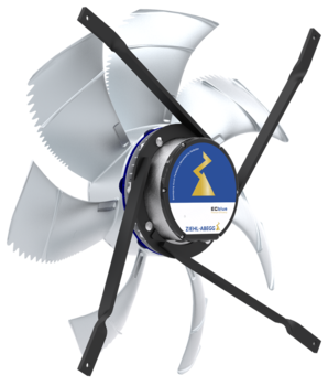 Осевой вентилятор ZIEHL-ABEGG FE2owlet - FN080-ZID.GL.A7P3