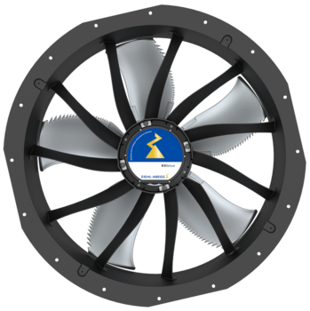 Осевой вентилятор ZIEHL-ABEGG FE2owlet mit ZAplus - ZN091-ZIH.GQ.V5P1