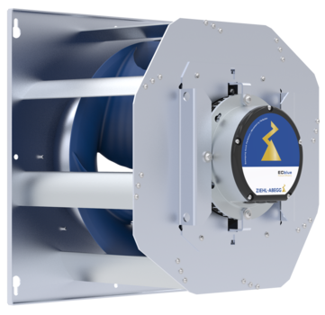 Центробежный вентилятор ZIEHL-ABEGG ZAbluefin - GR31I-ZID.DC.CRP