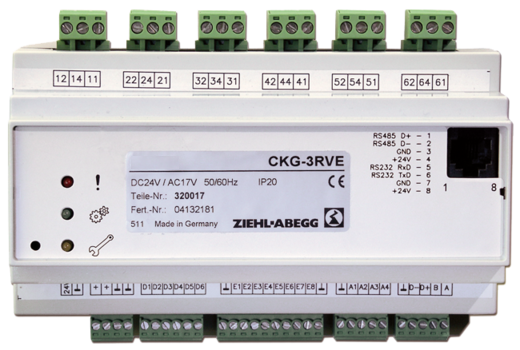 Модуль управления ZIEHL-ABEGG UNI*** - CKG-3RVE