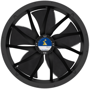 Осевой вентилятор ZIEHL-ABEGG FE2owlet mit ZAplus - ZN080-ZIQ.DG.V5P4