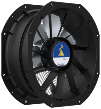 Осевой вентилятор ZIEHL-ABEGG FE2owlet mit ZAplus - ZN071-ZIL.GL.V7P4