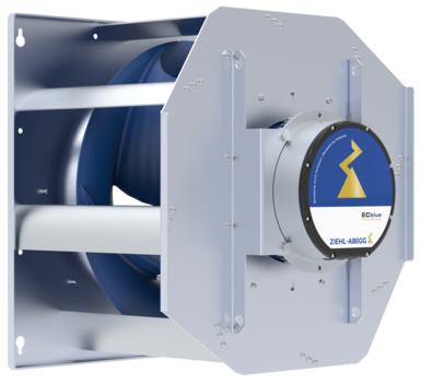 Центробежный вентилятор ZIEHL-ABEGG ZAbluefin - GR40I-ZID.GG.CRP