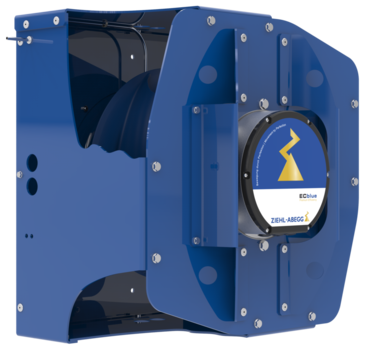 Центробежный вентилятор ZIEHL-ABEGG ZAbluefin - HR40I-ZID.GG.CR