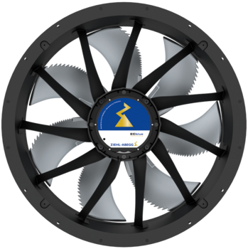 Осевой вентилятор ZIEHL-ABEGG FE2owlet mit ZAplus - ZN080-ZIQ.GG.V7P3