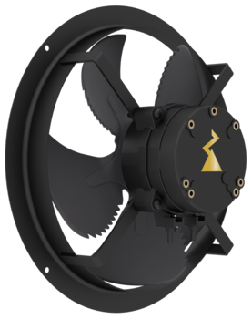 Осевой вентилятор ZIEHL-ABEGG FE2owlet - FN020-4QE.UA.V5P3