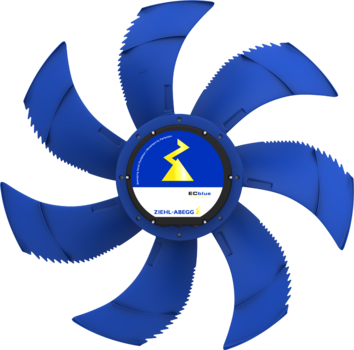 Осевой вентилятор ZIEHL-ABEGG FE2owlet - FN080-ZIT.GL.A7P3