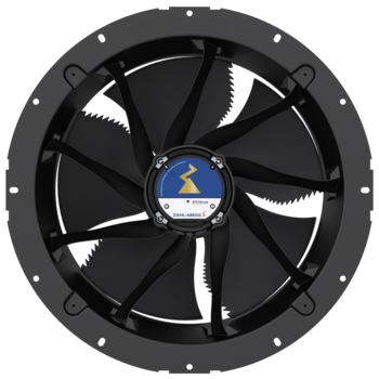 Осевой вентилятор ZIEHL-ABEGG FE2owlet mit ZAplus - ZN056-ZIQ.DC.V5P4