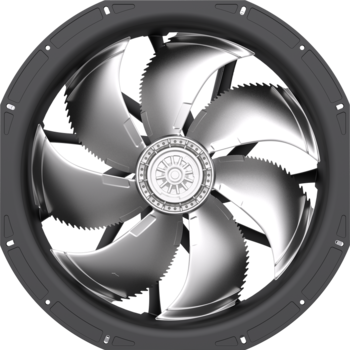 Осевой вентилятор ZIEHL-ABEGG FE2owlet mit ZAplus - ZN071-SDL.6F.V7P1