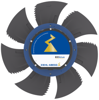 Осевой вентилятор ZIEHL-ABEGG FE2owlet - FN040-ZIT.DC.A7P5