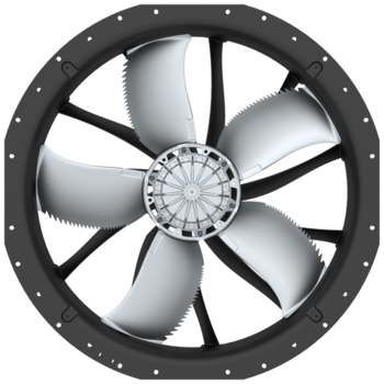 Осевой вентилятор ZIEHL-ABEGG FE2owlet mit ZAplus - ZN091-SDL.7M.V5P1