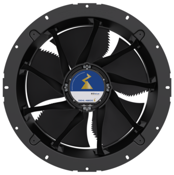 Осевой вентилятор ZIEHL-ABEGG FE2owlet mit ZAplus - ZN056-ZIL.DC.V5P4