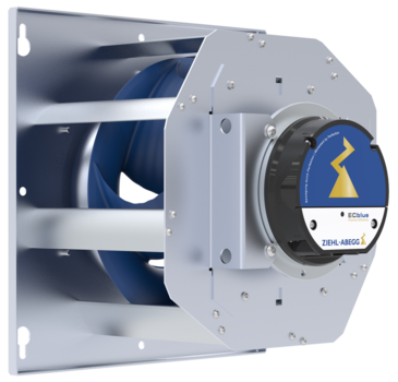 Центробежный вентилятор ZIEHL-ABEGG ZAbluefin - GR25I-6ID.BD.CRP