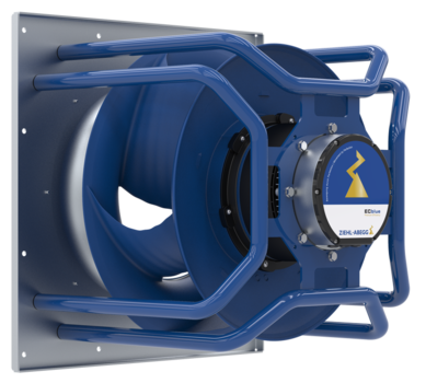 Центробежный вентилятор ZIEHL-ABEGG ZAbluefin - GR50I-ZID.GG.CR